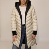 RINO&PELLE PARKA EBU NERO/BIANCO
